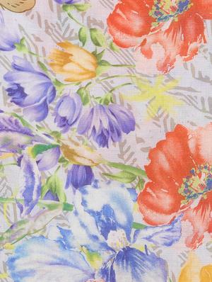orange cotton scarf - 15569858 - Standard Image - 3