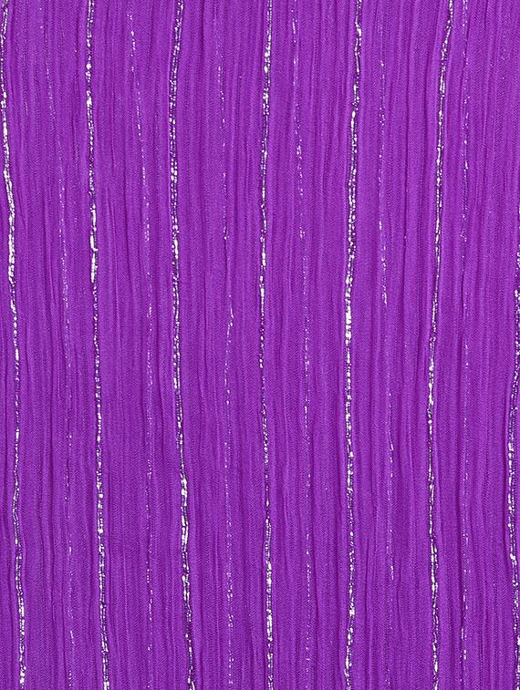 purple polyester scarf - 15569882 - Zoom Image - 3
