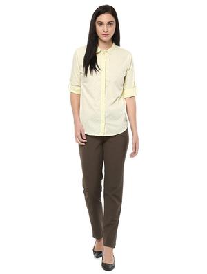mid rise ankle length chinos - 15570198 - Standard Image - 3