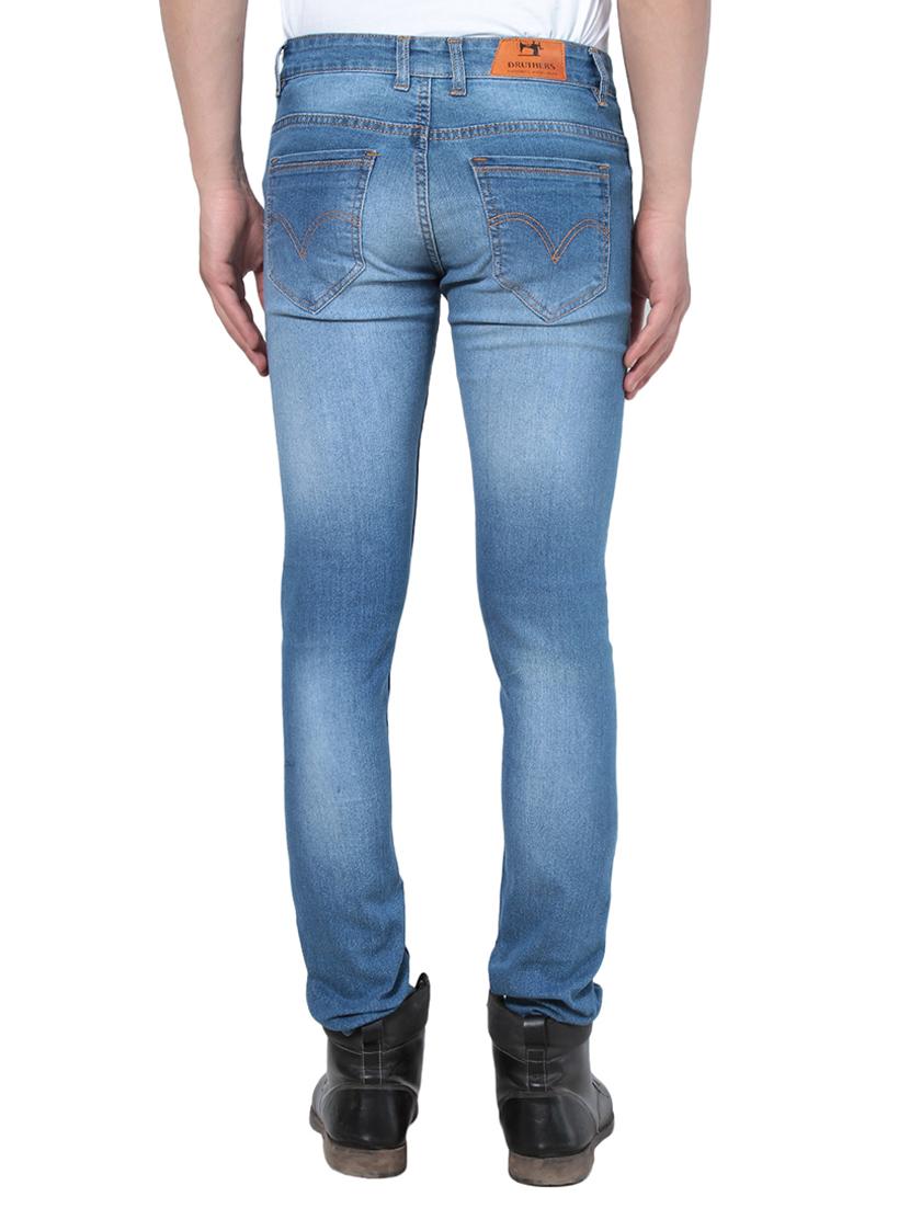 blue denim washed jeans - 15570563 - Zoom Image - 3