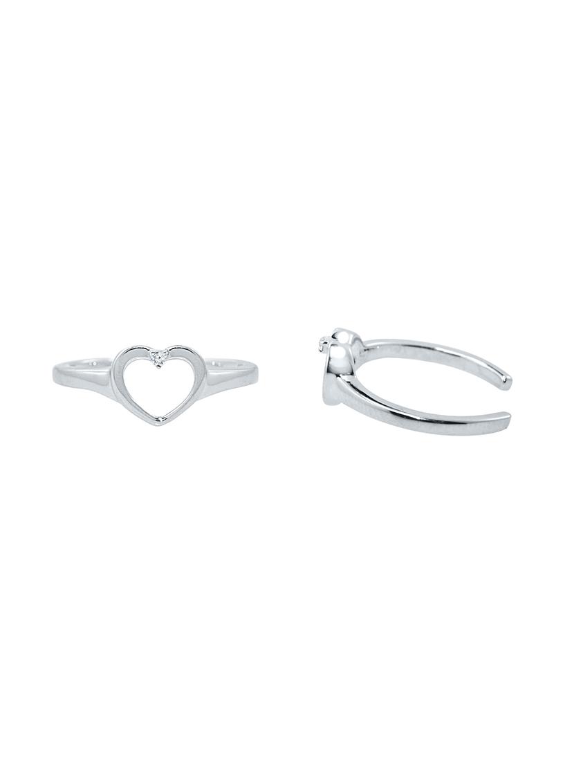 white silver body jewellery - 15571016 - Zoom Image - 2