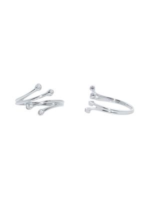 white silver body jewellery - 15571018 - Standard Image - 2