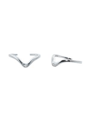 white silver body jewellery - 15571019 - Standard Image - 2