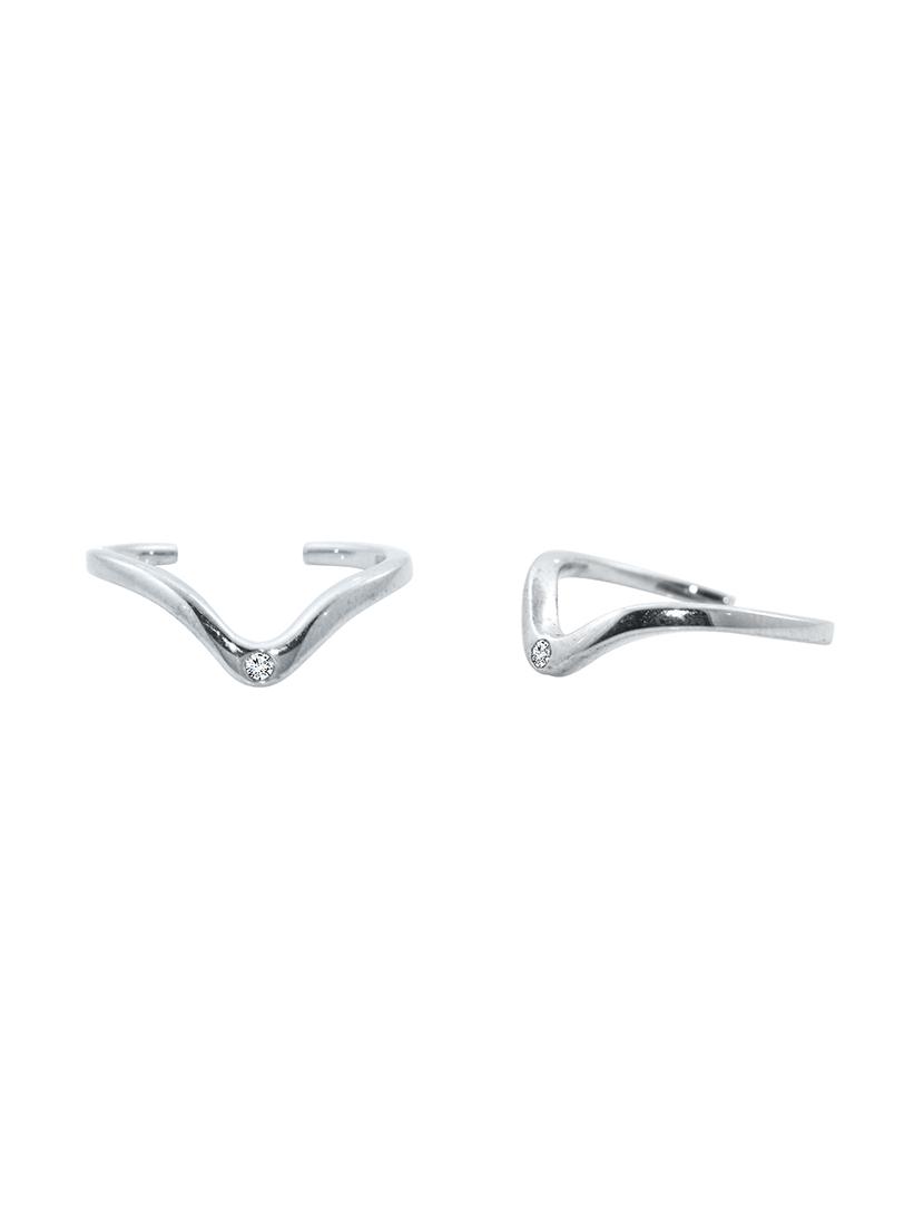 white silver body jewellery - 15571019 - Zoom Image - 2