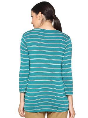 long sleeved striped tee - 15573053 - Standard Image - 2