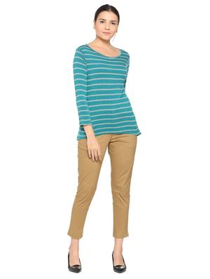 long sleeved striped tee - 15573053 - Standard Image - 3