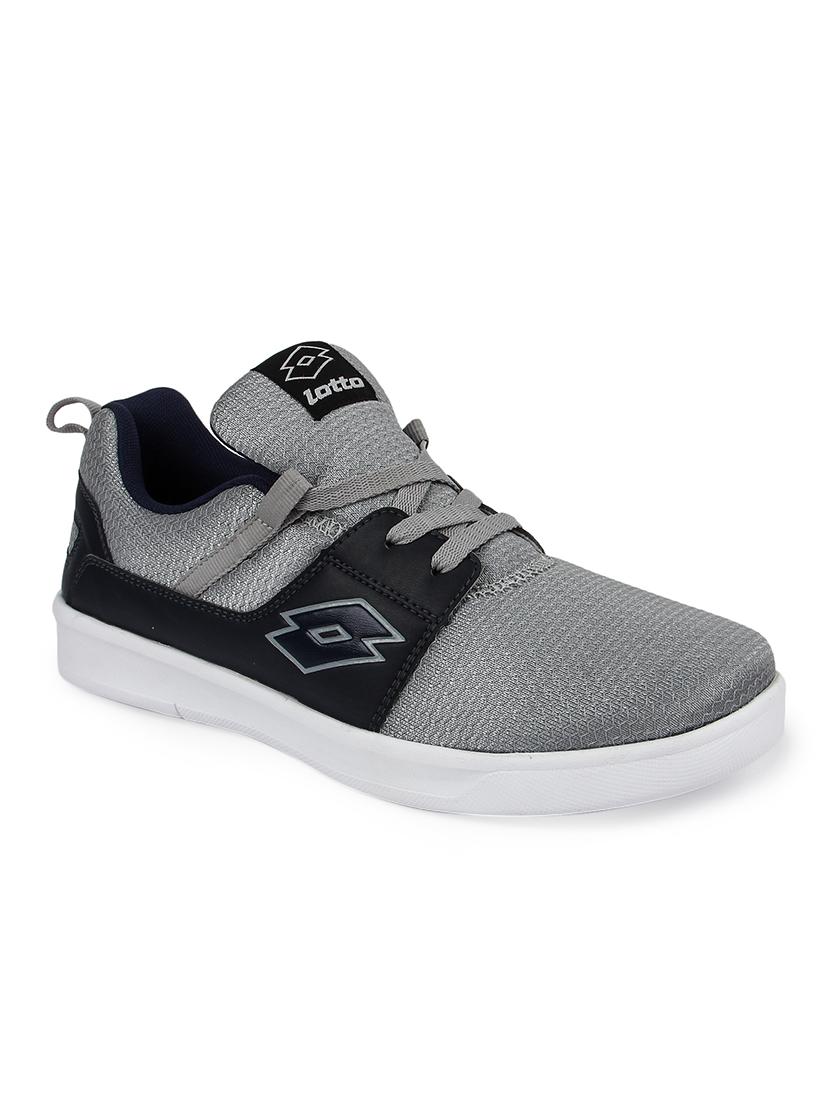 grey Mesh lace up sneakers - 15573541 - Zoom Image - 1