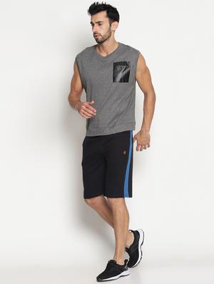black cotton shorts - 15573964 - Standard Image - 4