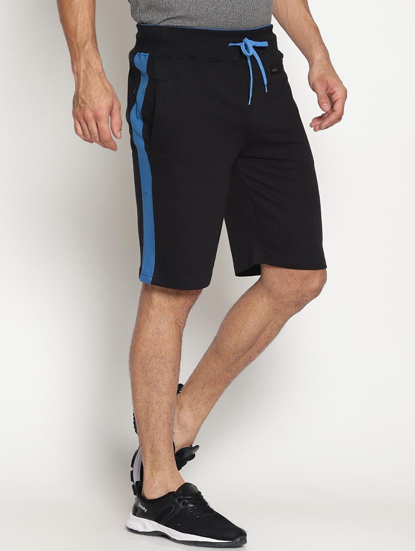 black cotton shorts - 15573964 - Zoom Image - 2