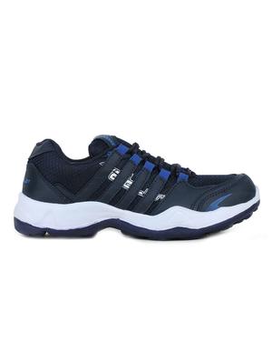 navy mesh sport shoes - 15575826 - Standard Image - 2
