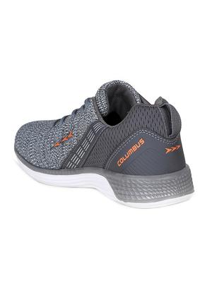 grey fabric sport shoes - 15575857 - Standard Image - 3