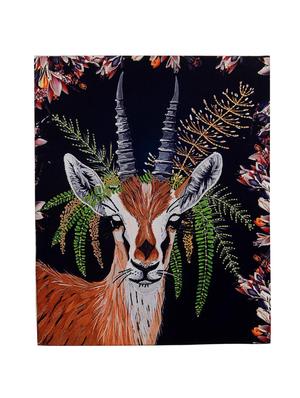 earthy deer wall art - 15577373 - Standard Image - 2