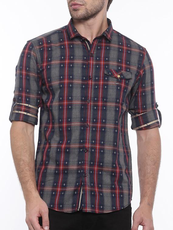 multi colored cotton casual shirt - 15579045 - Zoom Image - 1