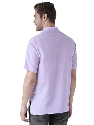 multi colored khadi short kurta (set of 2) - 15579322 - Standard Image - 7