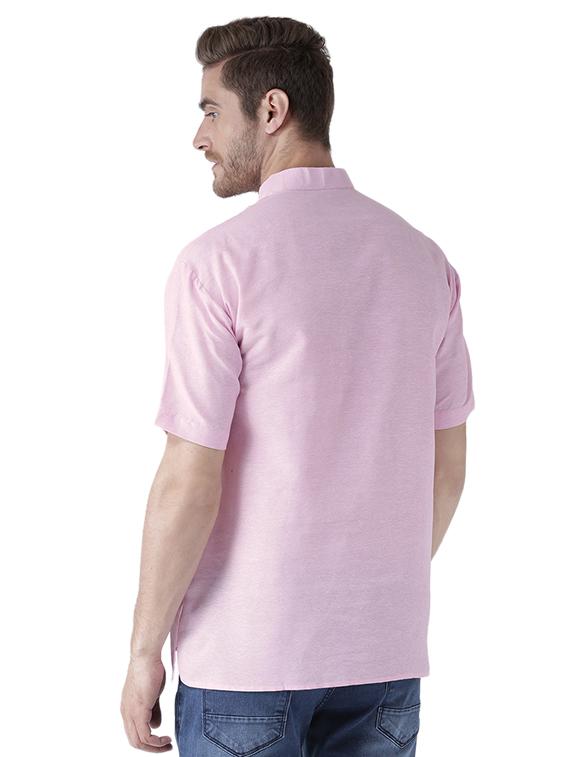 multi colored khadi short kurta (set of 2) - 15579647 - Zoom Image - 7