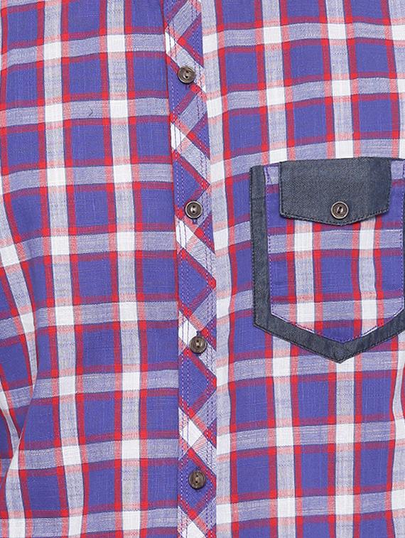 multi colored cotton casual shirt - 15580158 - Zoom Image - 4