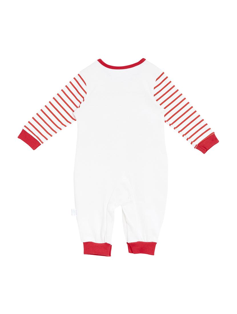 red cotton romper - 15581475 - Zoom Image - 2