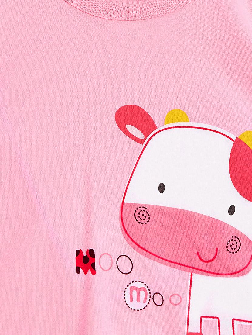 pink cotton romper - 15581477 - Zoom Image - 2