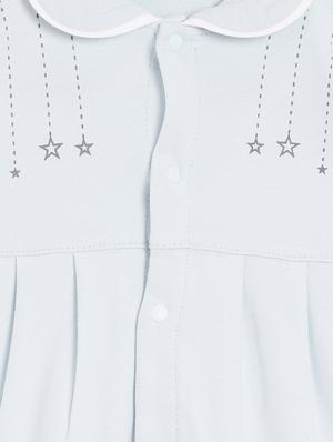 blue cotton romper - 15581487 - Standard Image - 3