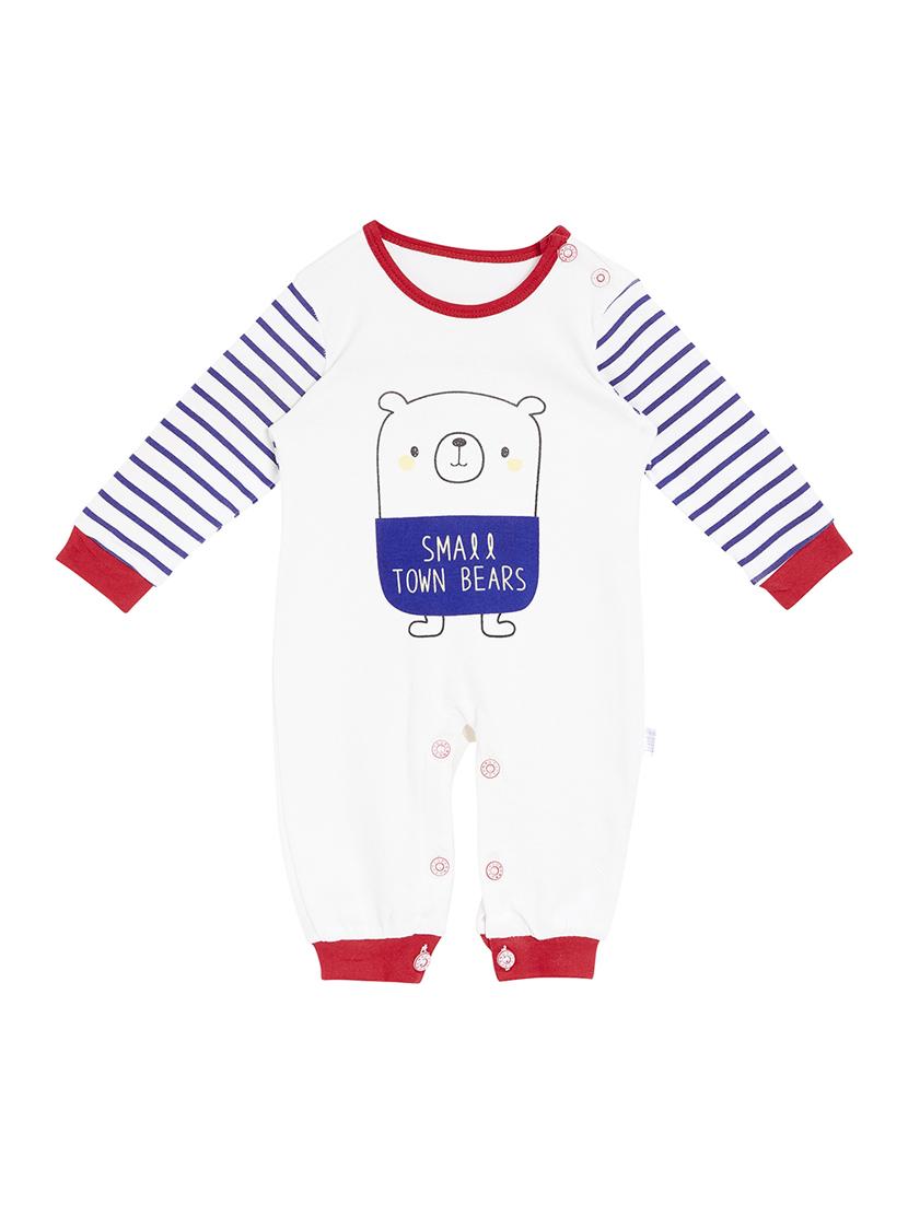 white cotton romper - 15581503 - Zoom Image - 1