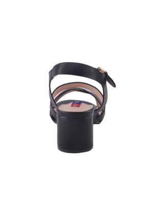 black back strap sandals - 15581797 - Standard Image - 3