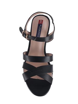 black back strap sandals - 15581797 - Standard Image - 4