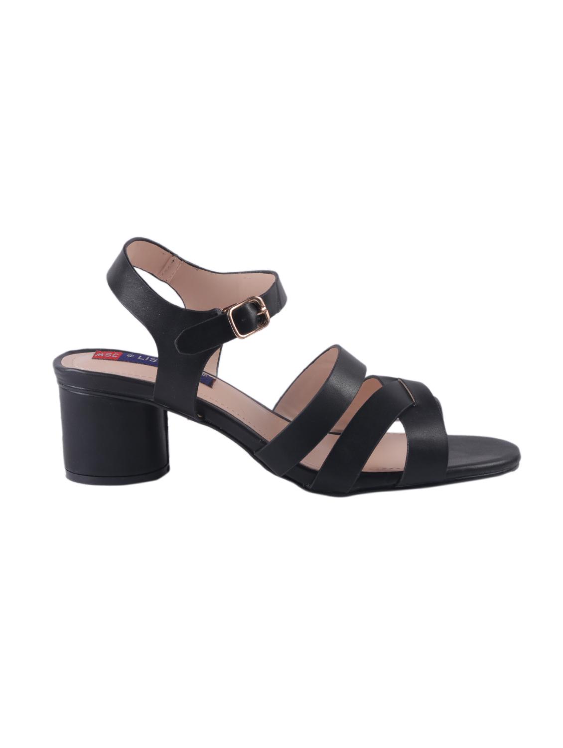 black back strap sandals - 15581797 - Zoom Image - 2
