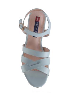 blue back strap sandals - 15581798 - Standard Image - 4