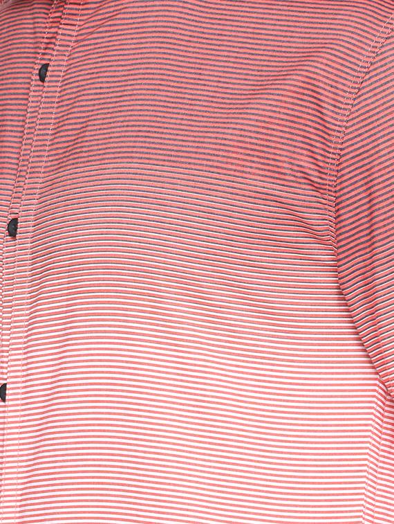 pink cotton casual shirt - 15582692 - Zoom Image - 4
