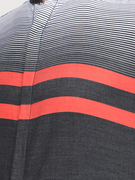 black cotton casual shirt - 15582709 - Zoom Image - 4