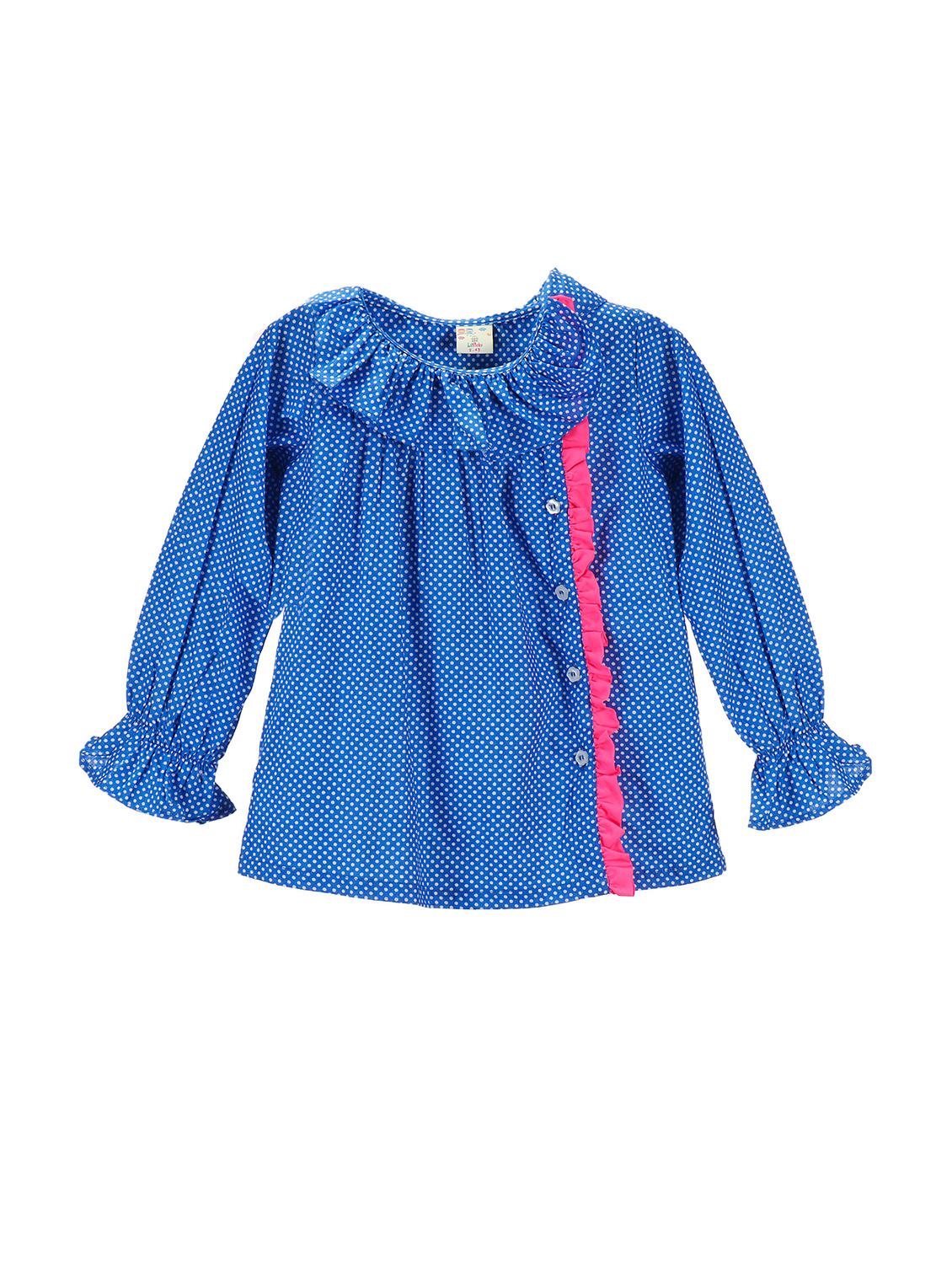 blue cotton top - 15582779 - Zoom Image - 1