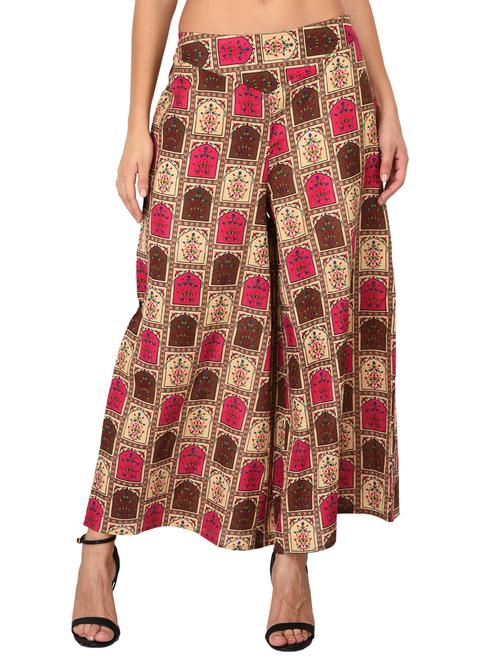 mid waist flared palazzo - 15583725 - Very Small Image - 1