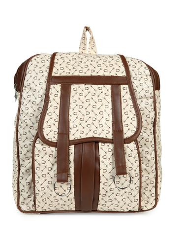 white leatherette (pu) regular backpack - 15584066 - Very Small Image - 1