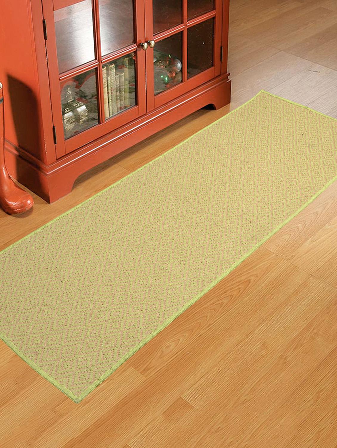 Handloom Made Cotton & Jute Mixed Multi Purpose Runner- 40x120 cm - 15584114 - Zoom Image - 1