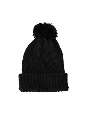 black wool winter cap - 15585294 - Standard Image - 4