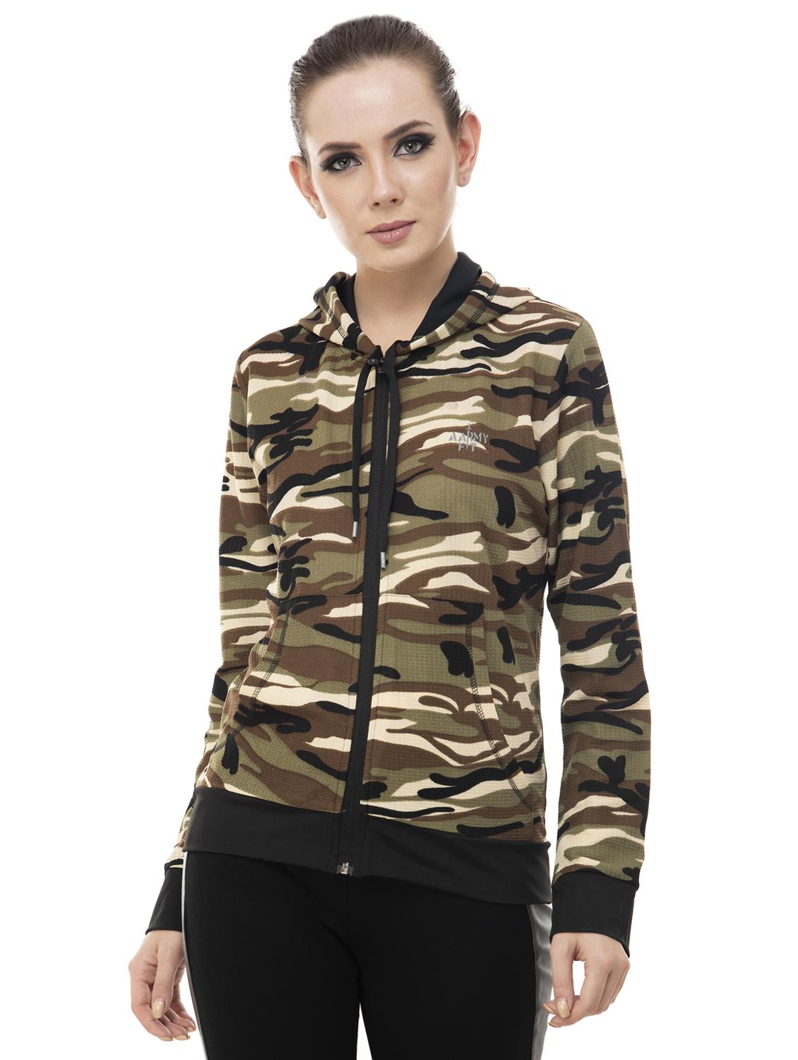 camouflage print sweatshirt - 15587046 - Zoom Image - 1