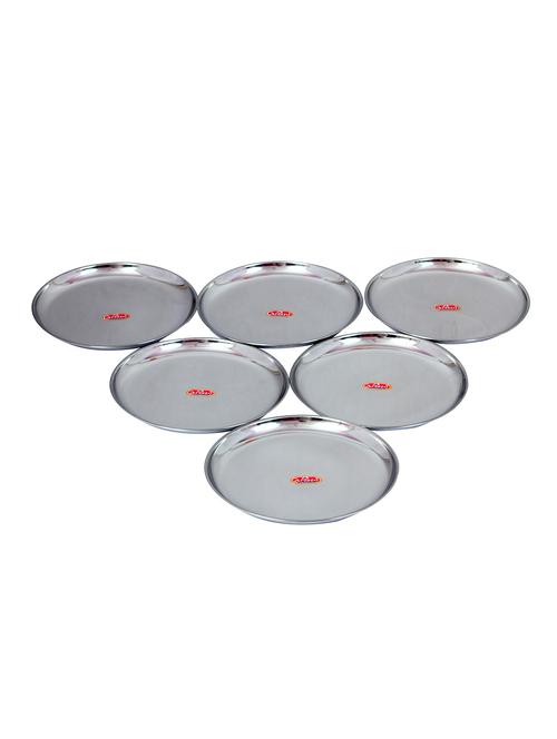 lunch plates dinner thali 6 pcs set -17 cm - 15587516 - Very Small Image - 1