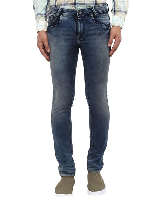 blue light washed jeans - 15587887 - Zoom Image - 1