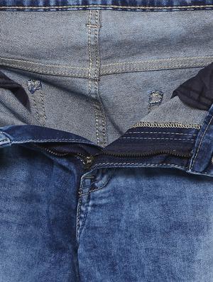 blue heavy washed jeans - 15587903 - Standard Image - 5