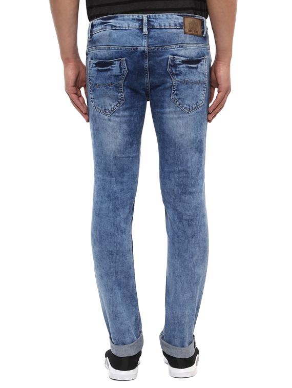 blue heavy washed jeans - 15587903 - Zoom Image - 3