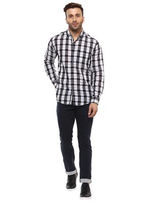 black cotton casual shirt - 15588103 - Standard Image - 4
