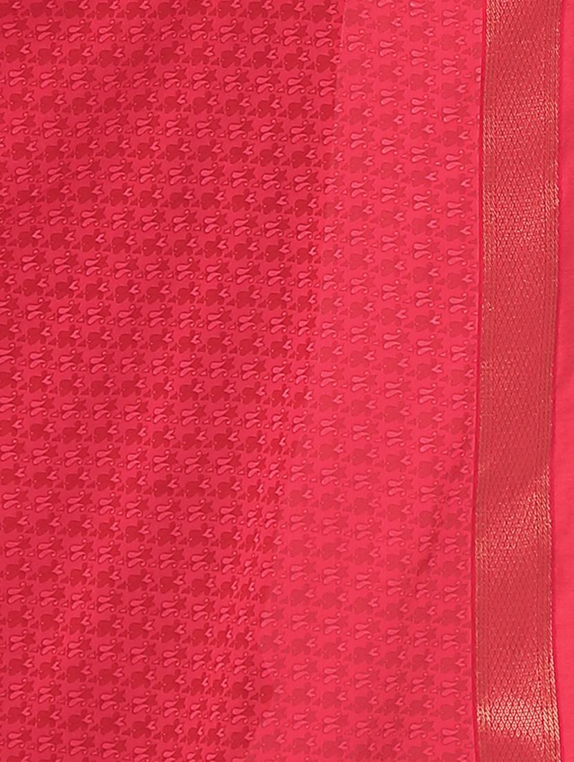 zari lace woven saree with blouse - 15589541 - Zoom Image - 3