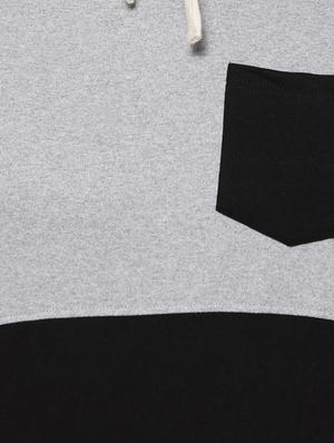 black color block sweatshirt - 15590349 - Standard Image - 4