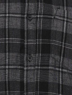 black cotton casual shirt - 15590360 - Standard Image - 4