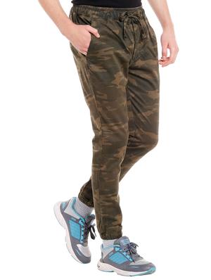 green cotton jogger - 15590891 - Standard Image - 2