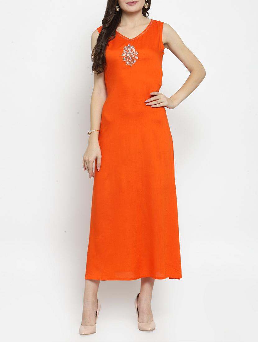 Embroidered a-line dress - 15590993 - Zoom Image - 1