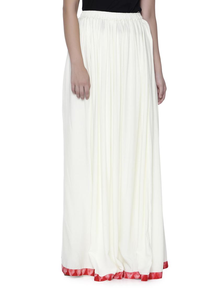 Gathered waist maxi skirt - 15591401 - Zoom Image - 1