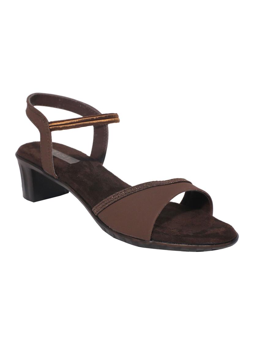 brown back strap sandals - 15601851 - Zoom Image - 1