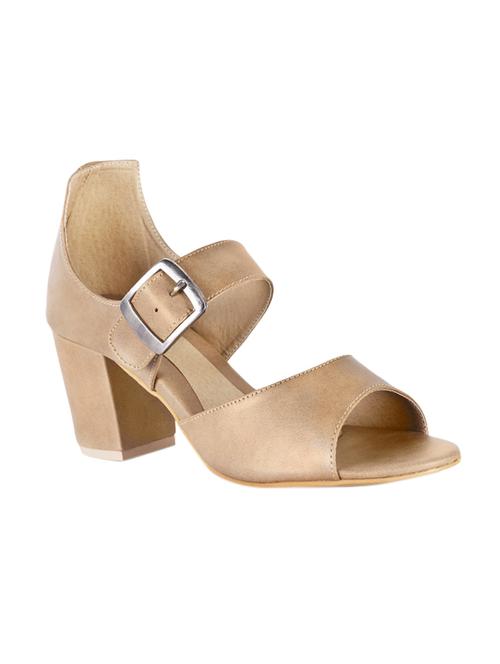 brown slip on sandals - 15603835 - Standard Image - 1