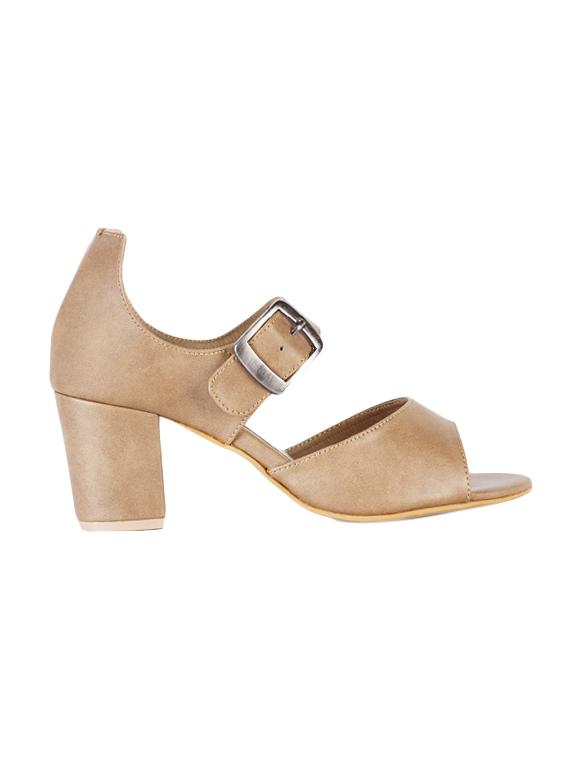 brown slip on sandals - 15603835 - Zoom Image - 2